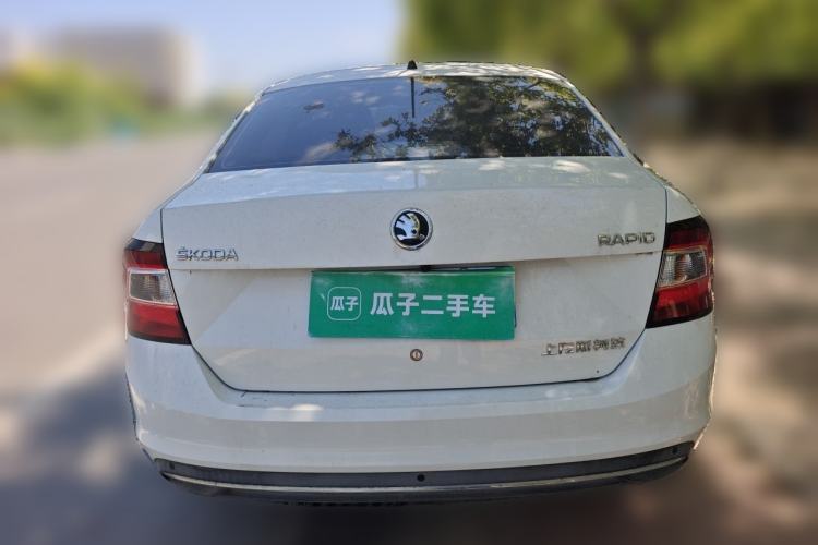 Used Skoda Rapid 2019 1.5L Automatic Comfort Edition China V Standard Rear