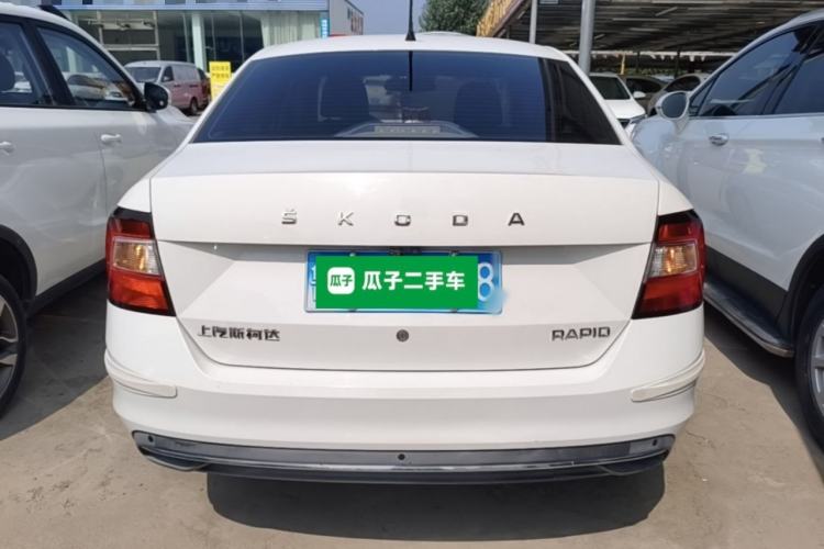 Used Skoda Rapid 2019 1.5L Automatic Comfort Edition China VI Standard Rear