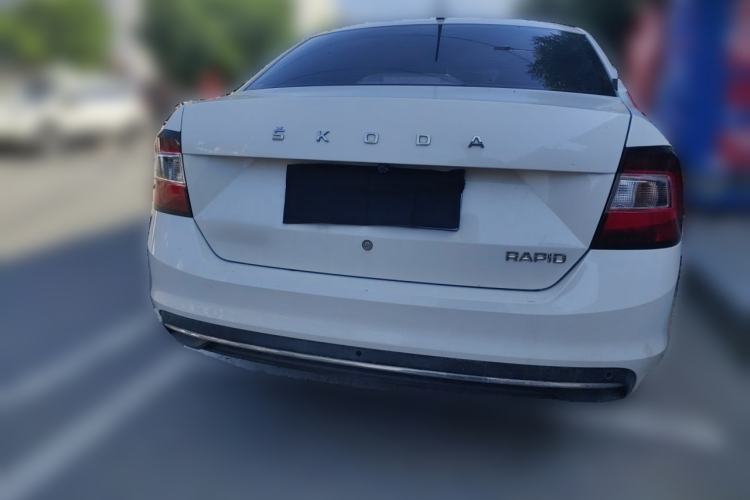 Used Skoda Rapid 2019 1.5L Manual Comfort Edition China VI Standard Rear