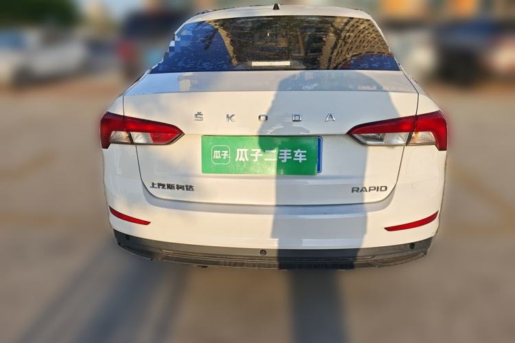 Used Skoda Rapid 2019 Revised Version 1.5L Manual Standard Edition China VI Rear
