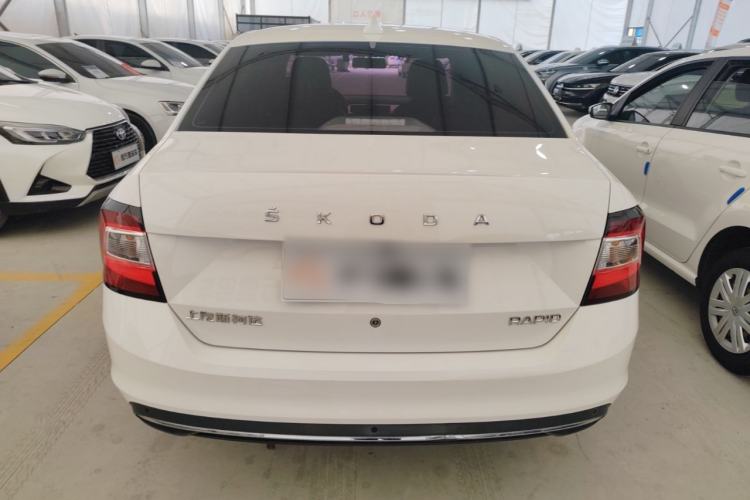 Used Skoda Rapid 2019 1.5L Automatic Comfort Edition China VI Standard Rear