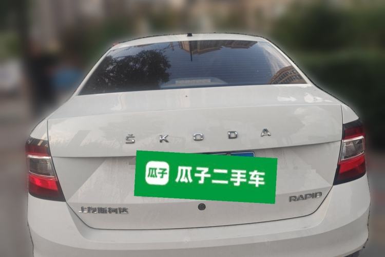 Used Skoda Rapid 2019 1.5L Automatic Comfort Edition China V Standard Rear