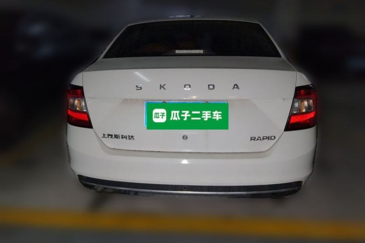 Used Skoda Rapid 2019 1.5L Manual Comfort Edition China VI Standard Rear