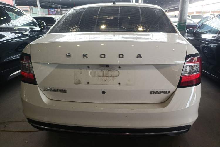 Used Skoda Rapid 2019 1.5L Manual Comfort Edition China VI Standard Rear