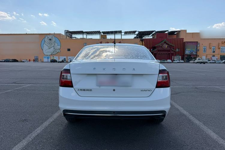 Used Skoda Rapid 2019 1.5L Automatic Comfort Edition China VI Standard Rear