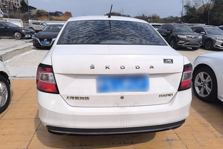 Used Skoda Rapid 2019 1.5L Automatic Comfort Edition China V Standard Rear