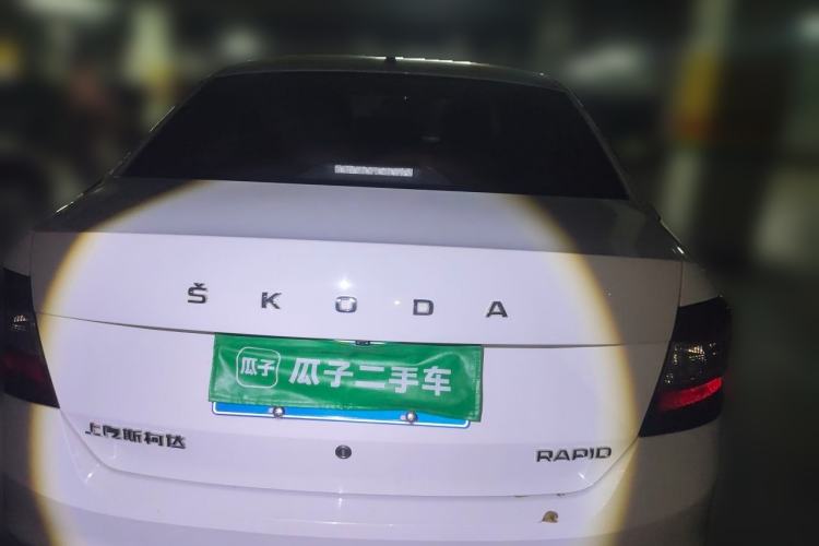Used Skoda Rapid 2019 1.5L Automatic Comfort Edition China VI Standard Rear
