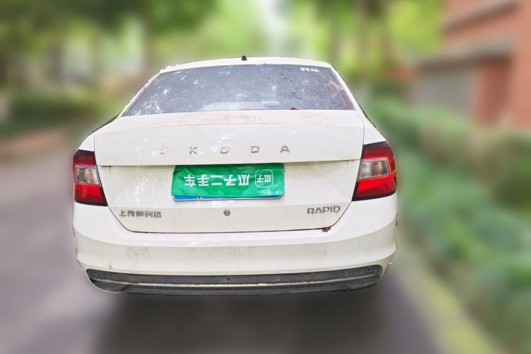 Used Skoda Rapid 2019 1.5L Automatic Comfort Edition China VI Standard Rear