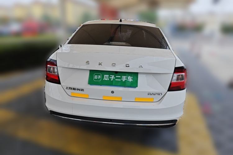 Used Skoda Rapid 2019 Revised Version 1.5L Manual Standard Edition China VI Rear