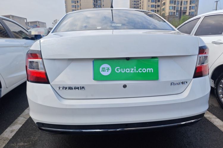 Used Skoda Rapid 2019 1.5L Manual Comfort Edition China VI Standard Rear