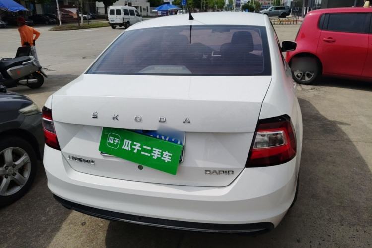 Used Skoda Rapid 2019 1.5L Manual Comfort Edition China V Standard Rear