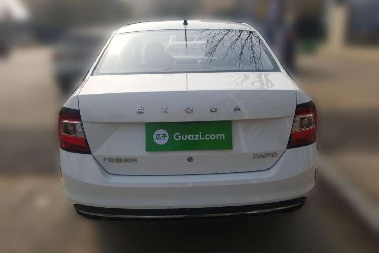 Used Skoda Rapid 2019 1.5L Automatic Comfort Edition China VI Standard Rear