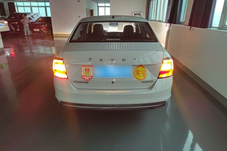 Used Skoda Rapid 2019 1.5L Automatic Comfort Edition China VI Standard Rear