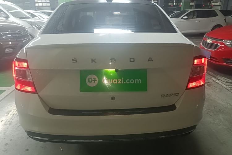 Used Skoda Rapid 2019 1.5L Automatic Standard Edition Rear