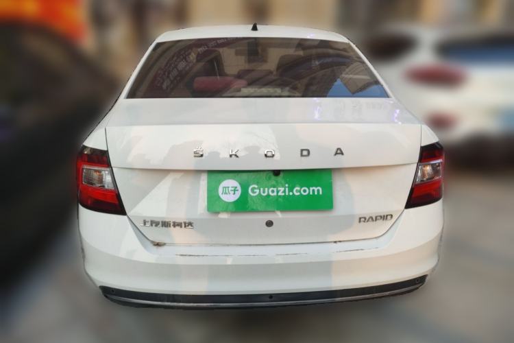 Used Skoda Rapid 2019 Revised Version 1.5L Automatic Standard Edition China VI Rear