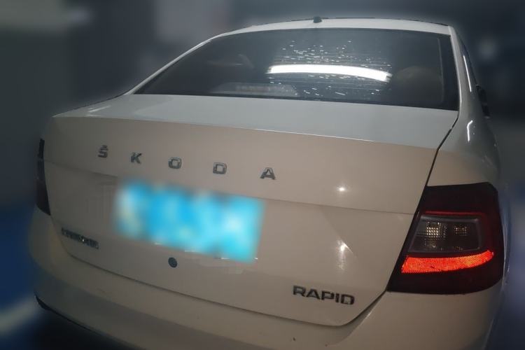 Used Skoda Rapid 2019 1.5L Manual Comfort Edition China V Standard Rear