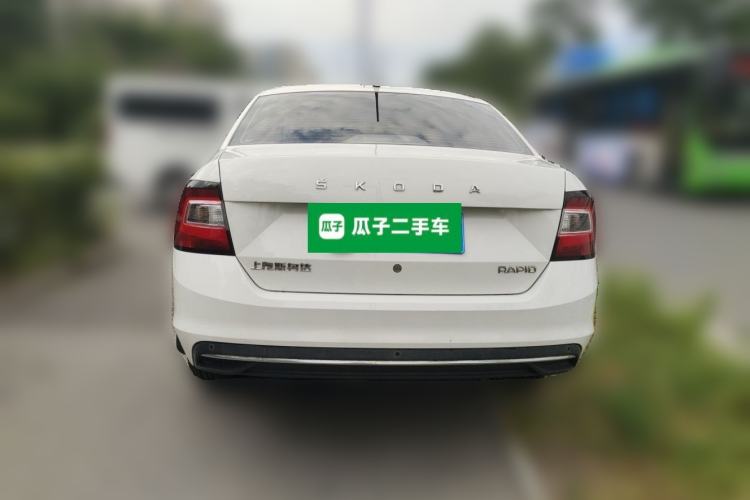 Used Skoda Rapid 2019 1.5L Manual Comfort Edition China VI Standard Rear
