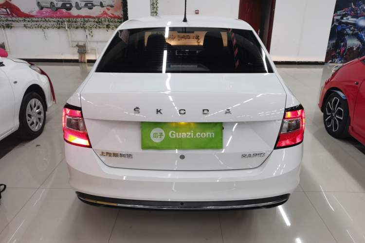 Used Skoda Rapid 2019 1.5L Automatic Comfort Edition China V Standard Rear