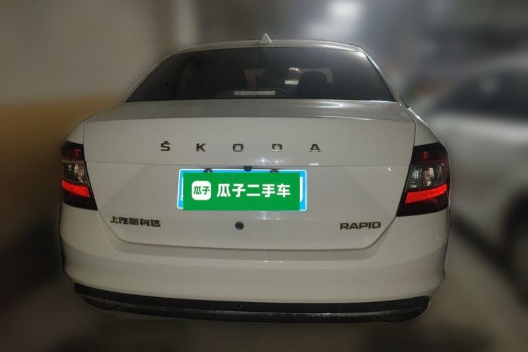 Used Skoda Rapid 2019 1.5L Automatic Comfort Edition China VI Standard Rear