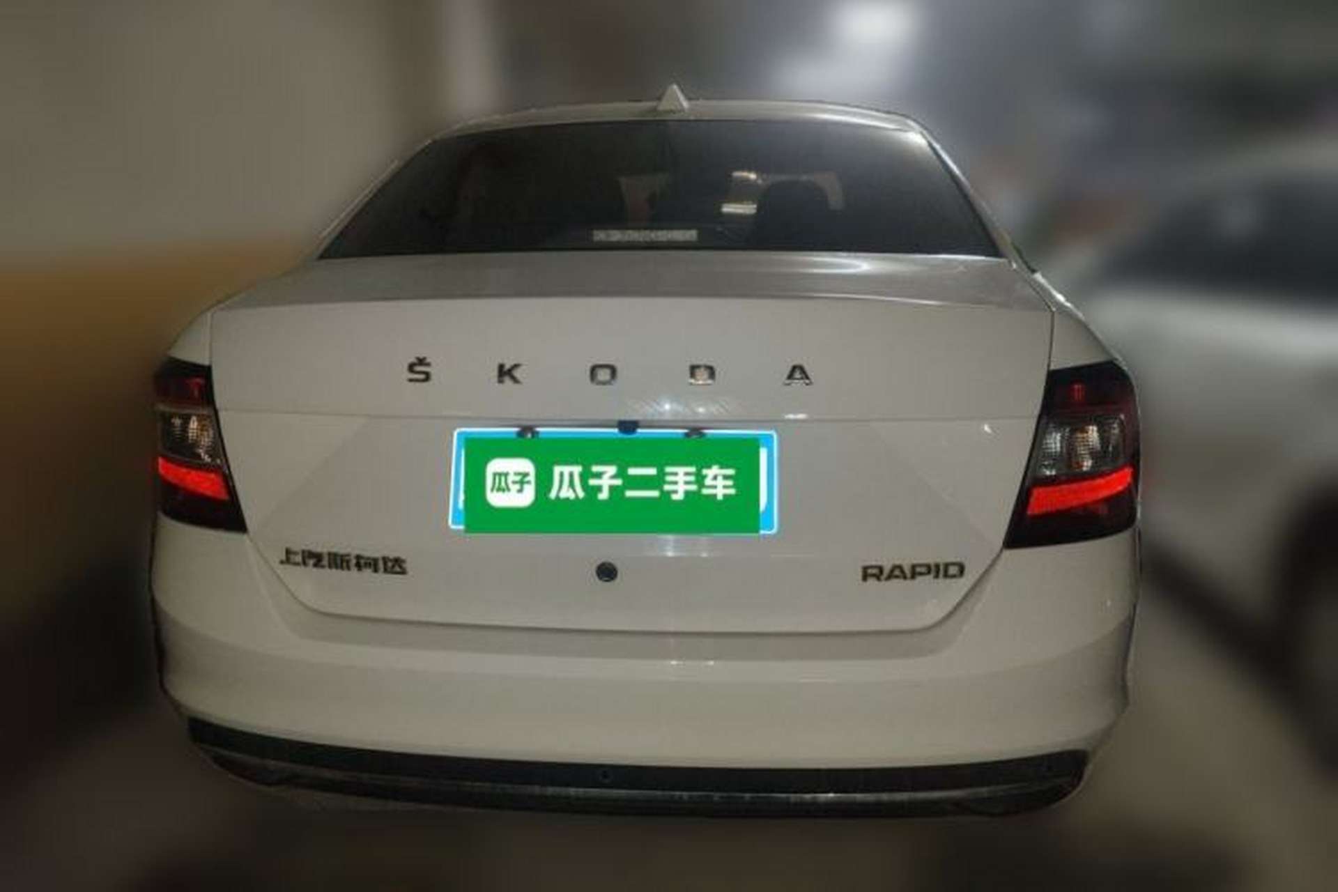 Used Skoda Rapid 2019 1.5L Automatic Comfort Edition China VI Standard Rear