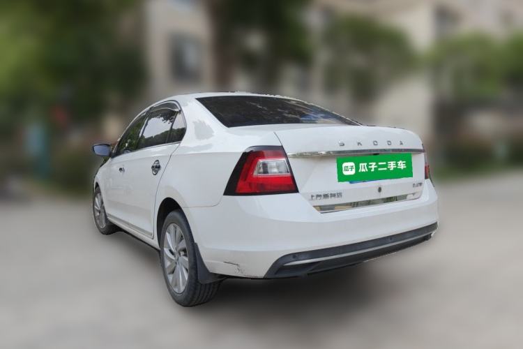 Used Skoda Rapid 2019 1.5L Automatic Comfort Edition China V Standard Rear Left 45 Deg