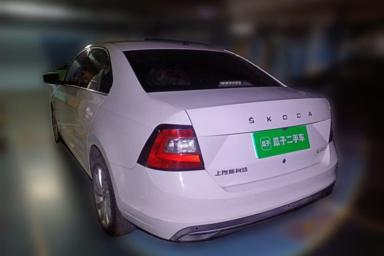 Used Skoda Rapid 2019 1.5L Automatic Comfort Edition China V Standard Rear Left 45 Deg