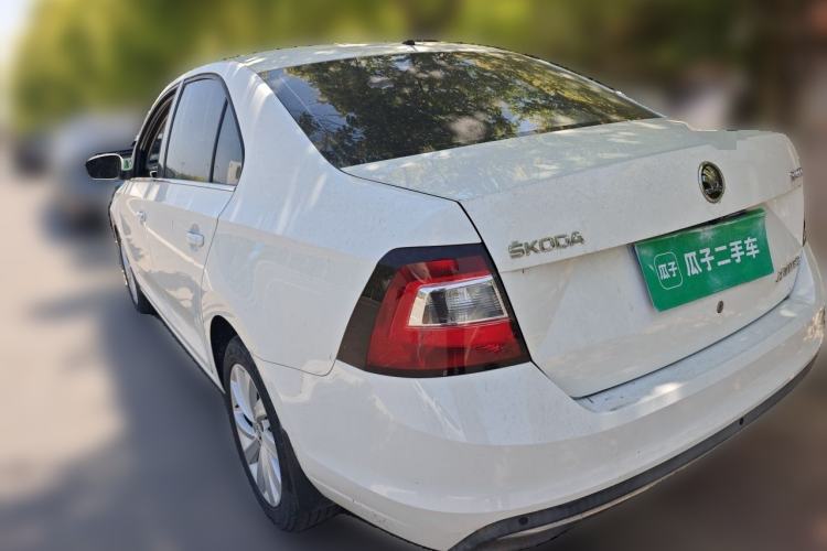 Used Skoda Rapid 2019 1.5L Automatic Comfort Edition China V Standard Rear Left 45 Deg