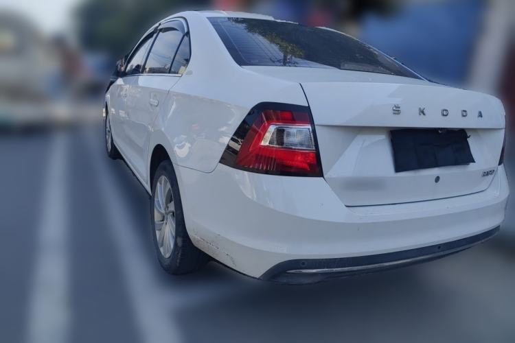 Used Skoda Rapid 2019 1.5L Manual Comfort Edition China VI Standard Rear Left 45 Deg