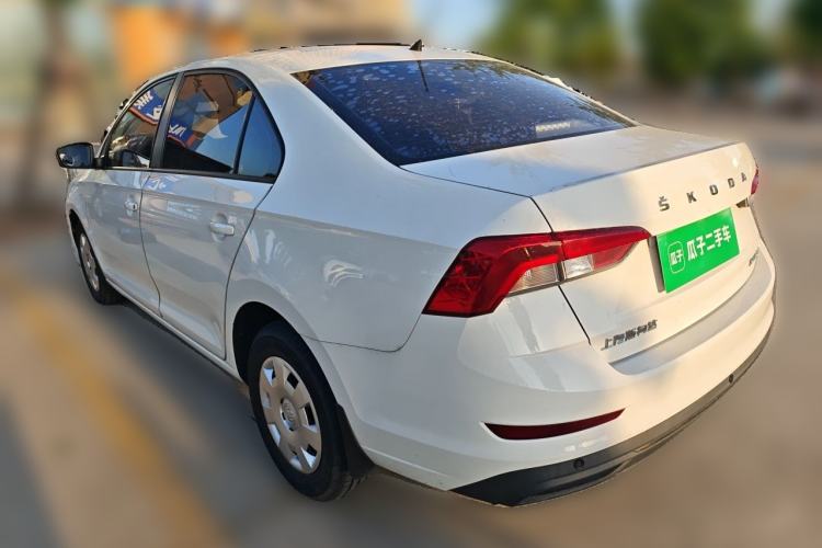 Used Skoda Rapid 2019 Revised Version 1.5L Manual Standard Edition China VI Rear Left 45 Deg
