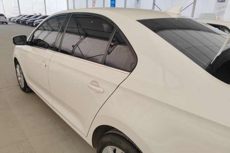 Used Skoda Rapid 2019 1.5L Automatic Comfort Edition China VI Standard Rear Left 45 Deg