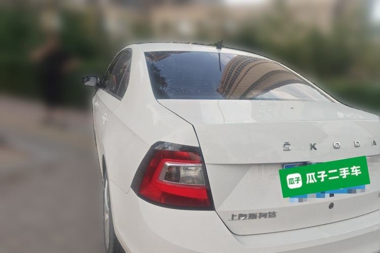 Used Skoda Rapid 2019 1.5L Automatic Comfort Edition China V Standard Rear Left 45 Deg