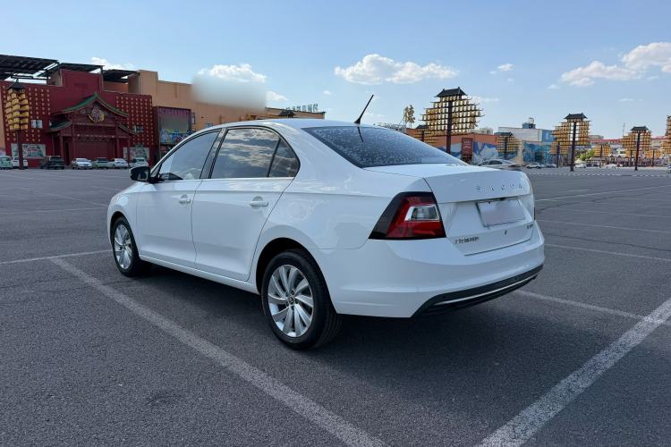 Used Skoda Rapid 2019 1.5L Automatic Comfort Edition China VI Standard Rear Left 45 Deg