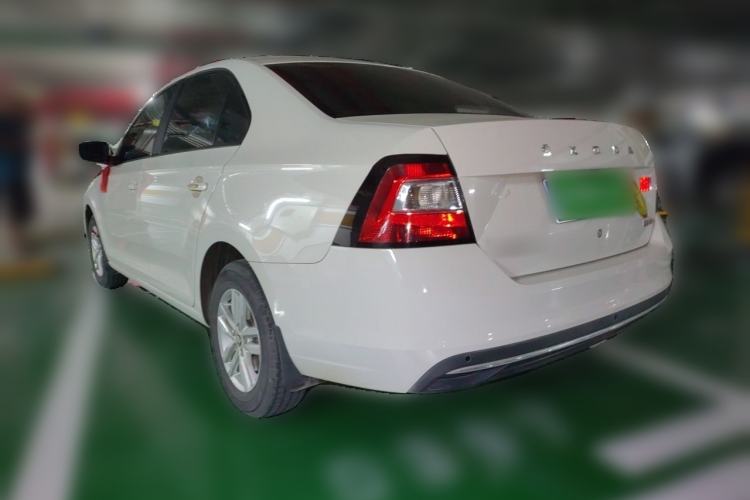 Used Skoda Rapid 2019 Revised Version 1.5L Manual Entry-Level Edition China VI Rear Left 45 Deg