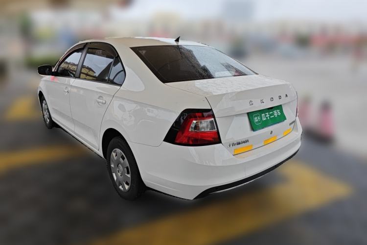 Used Skoda Rapid 2019 Revised Version 1.5L Manual Standard Edition China VI Rear Left 45 Deg