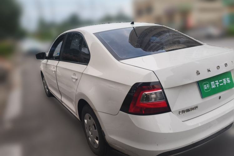 Used Skoda Rapid 2019 1.5L Manual Standard Edition Rear Left 45 Deg