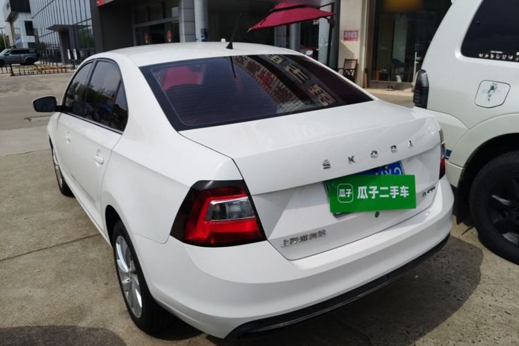 Used Skoda Rapid 2019 1.5L Manual Comfort Edition China V Standard Rear Left 45 Deg
