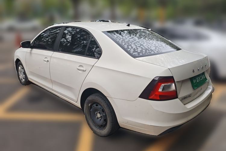 Used Skoda Rapid 2019 1.5L Manual Entry-Level Version Rear Left 45 Deg