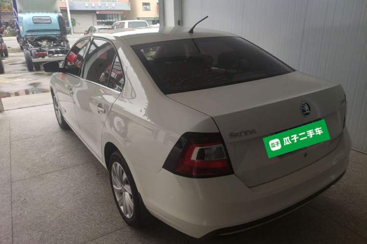Used Skoda Rapid 2019 1.5L Manual Comfort Edition China V Standard Rear Left 45 Deg