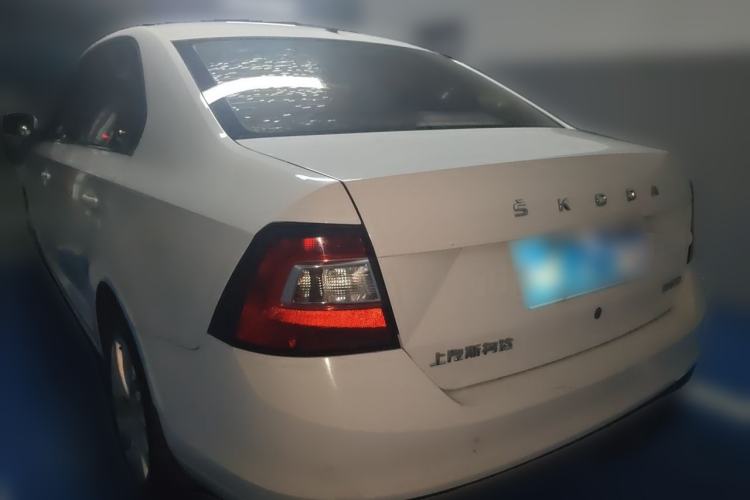 Used Skoda Rapid 2019 1.5L Manual Comfort Edition China V Standard Rear Left 45 Deg