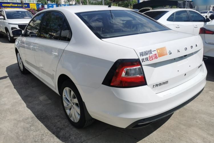 Used Skoda Rapid 2019 1.5L Manual Comfort Edition China VI Standard Rear Left 45 Deg