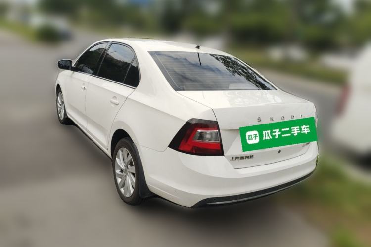 Used Skoda Rapid 2019 1.5L Manual Comfort Edition China VI Standard Rear Left 45 Deg