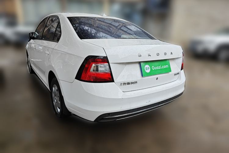 Used Skoda Rapid 2019 1.5L Manual Standard Edition Rear Left 45 Deg