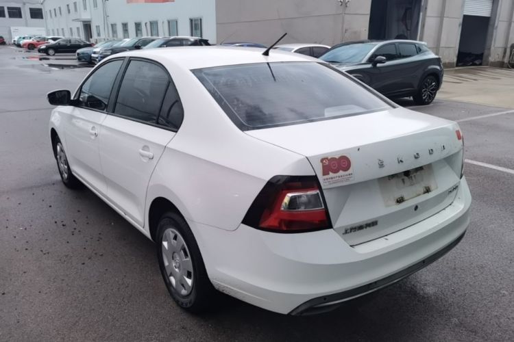 Used Skoda Rapid 2019 1.5L Manual Standard Edition Rear Left 45 Deg