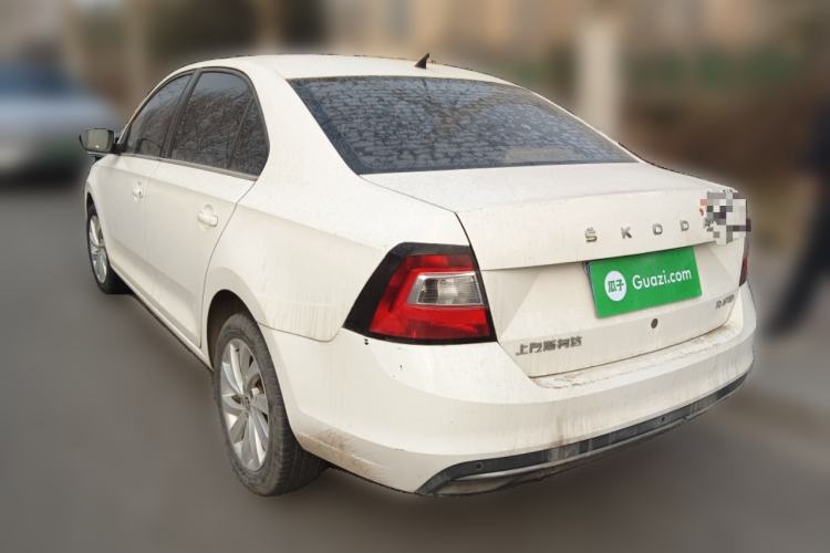 Used Skoda Rapid 2019 1.5L Manual Comfort Edition China VI Standard Rear Left 45 Deg