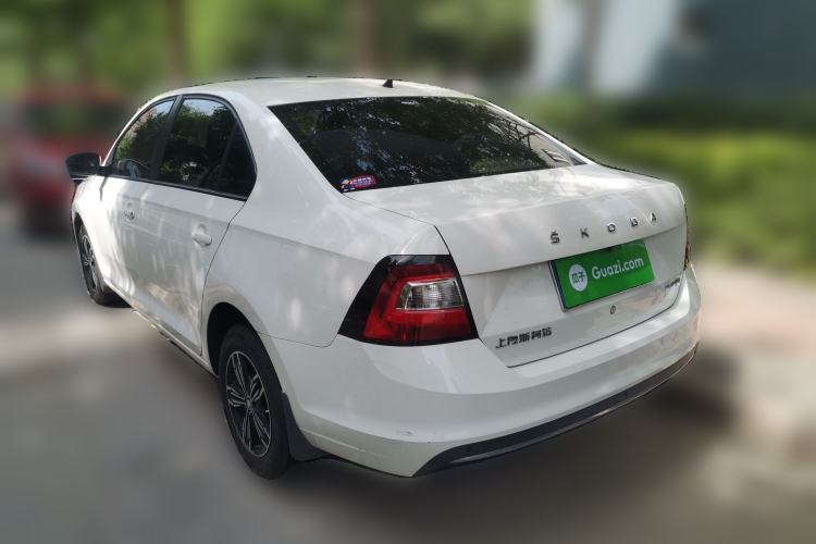 Used Skoda Rapid 2019 Revised Version 1.5L Manual Standard Edition China VI Rear Left 45 Deg