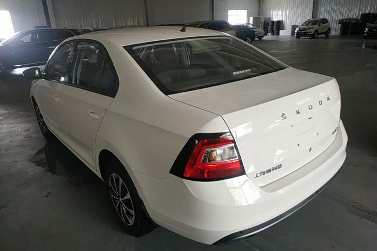 Used Skoda Rapid 2019 Revised Version 1.5L Automatic Standard Edition China VI Rear Left 45 Deg