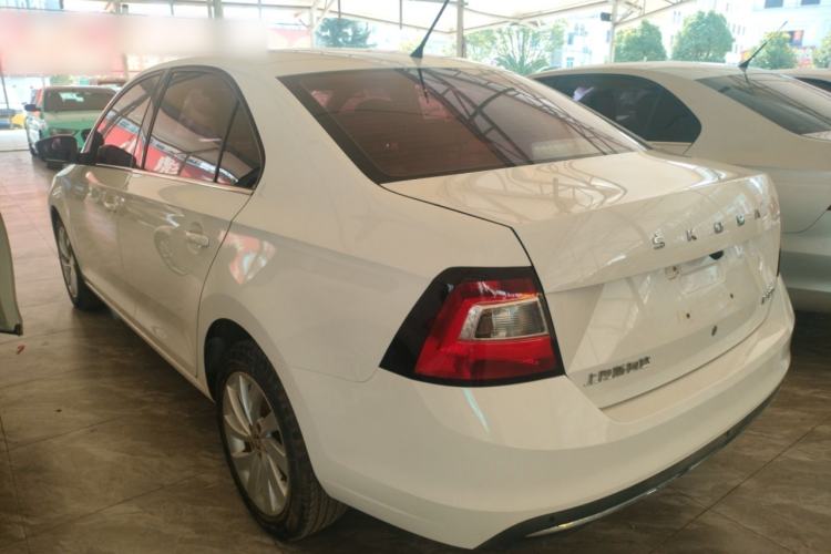 Used Skoda Rapid 2019 1.5L Automatic Comfort Edition China V Standard Rear Left 45 Deg