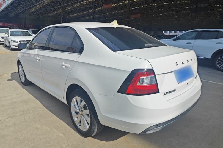 Used Skoda Rapid 2019 1.5L Automatic Comfort Edition China V Standard Rear Left 45 Deg