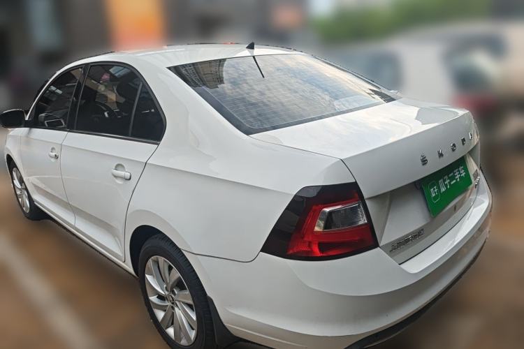 Used Skoda Rapid 2019 1.5L Automatic Comfort Edition China V Standard Rear Left 45 Deg