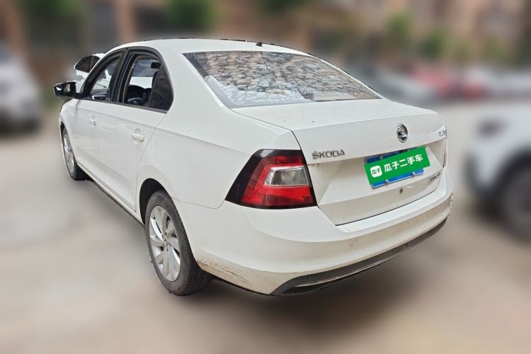 Used Skoda Rapid 2019 1.5L Manual Comfort Edition China VI Standard Rear Left 45 Deg